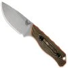 Benchmade Knives Benchmade Hidden Canyon Hunter 15017-1 - CPM S90V Drop Point Fixed Blade - Richlite / Orange G10 Handle - Hunting Knife - USA Made -knifecenter shop BM 150171 1
