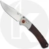 Benchmade Knives Benchmade Crooked River Knife, Wood, BM-150802 -knifecenter shop BM 150802 OPEN FRONT