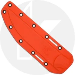 Benchmade Knives Benchmade Meatcrafter 15500-3 - Steven Rinella - S45VN Trailing Point Fixed Blade - OD Green G10 - USA Made -knifecenter shop BM 15500 3 SHEATH