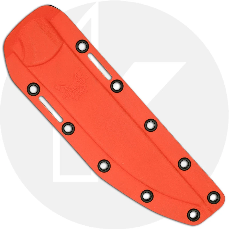 Benchmade Knives Benchmade Meatcrafter 15500OR-2 - Steven Rinella - Orange S45VN Trailing Point Fixed Blade - Carbon Fiber - USA Made 4 Benchmade Knives Benchmade Meatcrafter 15500OR-2 - Steven Rinella - Orange S45VN Trailing Point Fixed Blade - Carbon Fiber - USA Made - Image 2