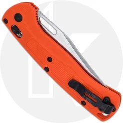 Benchmade Knives Benchmade Taggedout 15535 - CPM 154 Clip Point - Orange Grivory - AXIS Lock Folder - USA Made 7 Benchmade Knives Benchmade Taggedout 15535 - CPM 154 Clip Point - Orange Grivory - AXIS Lock Folder - USA Made -knifecenter shop BM 15535 CLOSED BACK 2