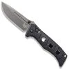 Benchmade Knives Benchmade Mini Adamas 273GY-1 Knife - Shane Sibert - Tungsten Grey CruWear Drop Point - Black G10 - AXIS Lock Folder - USA Made