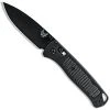 Benchmade Knives Benchmade Bugout 535BK-2 Knife - Black Drop Point - CF Elite - AXIS Lock Folder - USA Made -knifecenter shop BM 535BK2 1