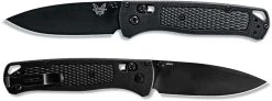 Benchmade Knives Benchmade Bugout 535BK-2 Knife - Black Drop Point - CF Elite - AXIS Lock Folder - USA Made -knifecenter shop BM 535BK2