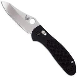 Benchmade Knives Benchmade 550 Griptilian Knife Mel Pardue S30V Sheepfoot Black GFN AXIS Lock Folder USA Made