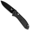 Benchmade Knives Benchmade Mini Presidio II Ultra Knife 575BK-1 - Black S30V Drop Point - Black CF Elite - AXIS Lock Folder - USA Made -knifecenter shop BM 575BK1 1