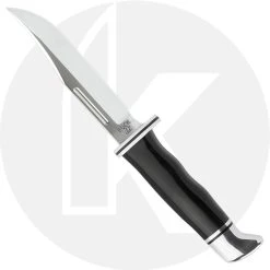 Buck Knives Buck 117BKS Brahma Knife - Black Phenolic - Fixed Blade -knifecenter shop BU 117BKS MAIN