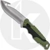 Buck Knives Buck Large Pursuit Fixed Blade 0657GRG - Gut Hook - Black GFN And Green Versaflex Handle - Made In USA 2 Buck Knives Buck Large Pursuit Fixed Blade 0657GRG - Gut Hook - Black GFN And Green Versaflex Handle - Made In USA -knifecenter shop BU 657GRG 1