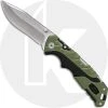 Buck Knives Buck Large Pursuit Folder 0659GRS - Drop Point - Black GFN And Green Versaflex - Lock Back - Made In USA -knifecenter shop BU 659GRS 1