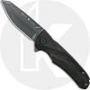 Buck Knives Buck 843 Sprint Ops 0843BKS - Black S30V Reverse Tanto - Black Canvas Micarta - Liner Lock - Flipper Folder - USA Made -knifecenter shop BU 843BKS 1