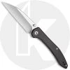 CIVIVI Knives CIVIVI Hadros Knife C20004-1 - Value Price EDC - Satin Wharncliffe - Black Micarta - Liner Lock Folder -knifecenter shop C20004 1 Hadros OPEN FRONT