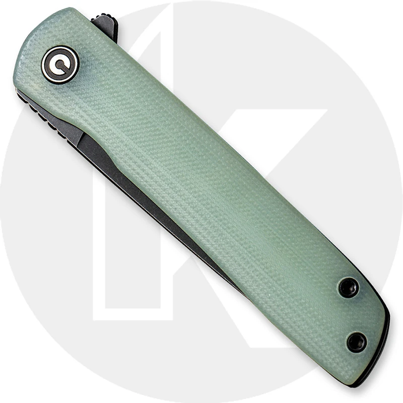 CIVIVI Knives CIVIVI Bo C20009B-4 - Black Stonewash Nitro-V - Natural G10 - Liner Lock Flipper Folder 4 CIVIVI Knives CIVIVI Bo C20009B-4 - Black Stonewash Nitro-V - Natural G10 - Liner Lock Flipper Folder - Image 2