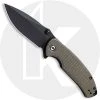 CIVIVI Knives CIVIVI Pintail C2020C - Black Stonewash S35VN Drop Point - Dark Green Micarta - Liner Lock Flipper Folder -knifecenter shop C2020C OPEN FRONT