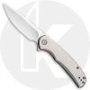 CIVIVI Knives CIVIVI NOx C2110A - Satin Nitro-V Drop Point - Gray Stainless Steel - Frame Lock Flipper Folder