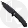 CIVIVI Knives CIVIVI Praxis Knife C803G - Value Price EDC - Black Stonewash Drop Point - Black Micarta - Liner Lock Flipper Folder -knifecenter shop C803G Praxis OPEN FRONT