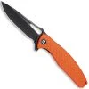 CIVIVI Knives CIVIVI Wyvern Knife C902G - Black Stonewash D2 Drop Point - Orange FRN - Liner Lock Flipper Folder -knifecenter shop C902G OPEN FRONT