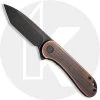 CIVIVI Knives CIVIVI Elementum C907T-B - Black Stonewash D2 Tanto - Black Hand Rubbed Copper - Liner Lock - Flipper Folder 2 CIVIVI Knives CIVIVI Elementum C907T-B - Black Stonewash D2 Tanto - Black Hand Rubbed Copper - Liner Lock - Flipper Folder -knifecenter shop C907T B ElementumTanto OPEN FRONT