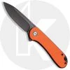 CIVIVI Knives CIVIVI Elementum C907Y - Black Stonewash D2 - Orange G10 - Liner Lock - Flipper Folder 1 CIVIVI Knives CIVIVI Elementum C907Y - Black Stonewash D2 - Orange G10 - Liner Lock - Flipper Folder -knifecenter shop C907Y Elementum OPEN FRONT