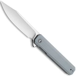 CIVIVI Knives CIVIVI Chronic Knife C917A - Satin Clip Point - Gray G10 - Liner Lock Flipper Folder