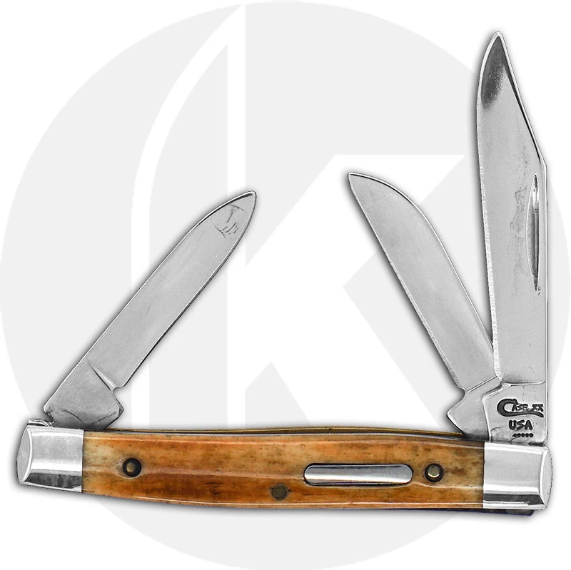 Case Knives Case Small Stockman Knife 01971 - Limited Edition I - Smooth Antique Bone - 6333SS - Discontinued - BNIB 3 Case Knives Case Small Stockman Knife 01971 - Limited Edition I - Smooth Antique Bone - 6333SS - Discontinued - BNIB