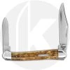 Case Knives Case Mini Copperhead Knife 01972 - Limited Edition I - Smooth Antique Bone - 62109XSS - Discontinued - BNIB -knifecenter shop CA 01972 OPEN FRONT