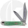 Case Knives Case Peanut Knife 07970 - Limited Edition VII - Jigged Emerald Bone - 6220SS - Discontinued - BNIB -knifecenter shop CA 07970 FRONT