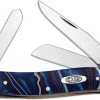 Case Knives Case Medium Stockman Knife, Kirinite Patriot, CA-11201 -knifecenter shop CA 11201
