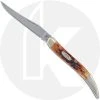 Case Knives Case Small Texas Toothpick Knife 01154 - Autumn Bone - 610096 SSM - Discontinued - BNIB