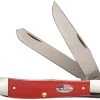 Case Knives Case Trapper Knife 13450 American Workman Red Synthetic 4254SS