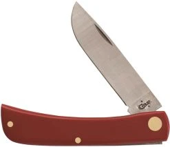Case Knives Case Sod Buster Jr Knife 13451 American Workman Red Synthetic 4137SS