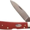 Case Knives Case Tribal Lock Knife 13452 American Workman Red Synthetic TB412010LSS
