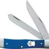 Case Knives Case Trapper Knife 16740 Blue G10 10254SS