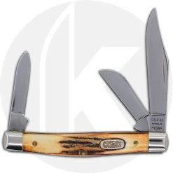 Case Knives Case Medium Stockman Knife 01720 - Burnt Stag - 5344SS - Discontinued - BNIB