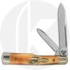 Case Knives Case Small Gunstock Knife 01724 - Burnt Stag - 5215SS - Discontinued - BNIB