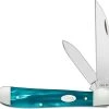 Case Knives Case Copperhead Knife 18581 Aqua Kirinite SparXX 10249WSS