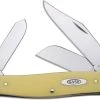 Case Knives Case Large Stockman, Yellow CV, CA-203