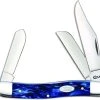 Case Knives Case Stockman Knife 23435 Blue Pearl Kirinite 10347SS -knifecenter shop CA 23435