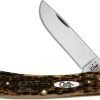 Case Knives Case Sod Buster Jr, Amber Bone, CA-245