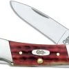 Case Knives: Case Pocket Worn Old Red Small Lockback Knife, CA-2758