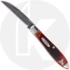 Case Knives Case Tear Drop Knife 31307 - Chestnut Bone Damascus - TB61028W DAM - Discontinued - BNIB -knifecenter shop CA 31307 FRONT