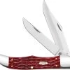 Case Knives Case Folding Hunter 31960 - Dark Red Bone CS - 6265CS