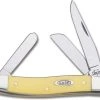 Case Knives Case Medium Stockman, Yellow CV, CA-35 -knifecenter shop CA 35