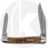 Case Knives Case Mini Copperhead Knife 03972 - Limited Edition III - Butternut Bone - 62109XSS - Discontinued - BNIB -knifecenter shop CA 3972 FRONT