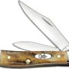 Case Knives Case Peanut Knife, Genuine Stag, CA-48