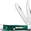 Case Knives Case Tiny Trapper Knife 48944 - Jade Bone - 62154SS -knifecenter shop CA 48944