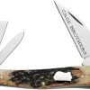 Case Knives Case Seahorse Whittler Knife 05287 - Case Brothers - Genuine Stag - 5355WHSS - Discontinued - BNIB -knifecenter shop CA 5287
