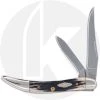 Case Knives Case Small Texas Toothpick 05612 - Old Black Bone - 620096SS - Discontinued - BNIB -knifecenter shop CA 5612 FRONT
