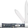 Case Knives Case Small Swell Center Jack Knife 58419 - Pocket Worn Gray Bone CS - 6225 1 / 2CS