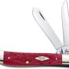 Case Knives Case Mini Trapper Knife 06257 - Painted Desert - Sedona Red Bone - 6207SS - Discontinued - BNIB -knifecenter shop CA 6257