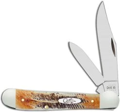 Case Knives Case Copperhead Knife 65323 6.5 BoneStag 6.5249SS